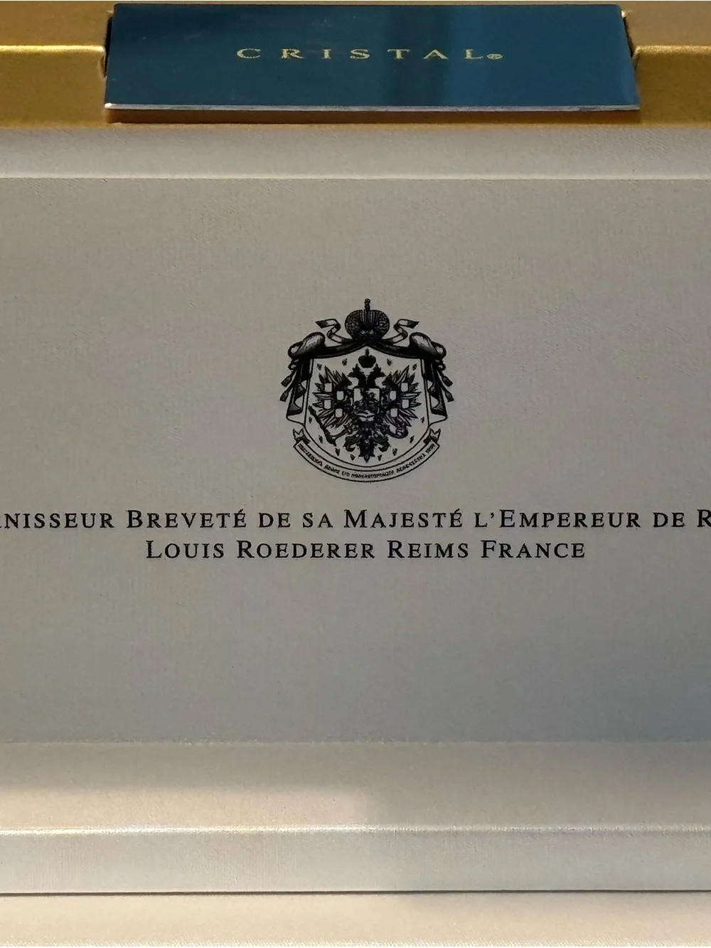 Louis Roederer Cristal 2014 empty box w/Booklet Luxury Gift Case - Picture 7 of 9